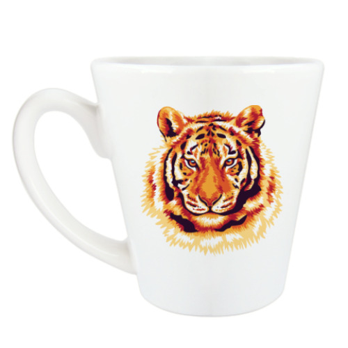 Чашка Латте Тигр