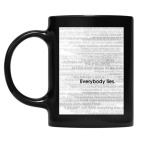 Кружка цветная UV-DTF