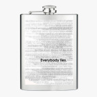 Фляжка стальная