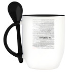 Кружка с ложкой