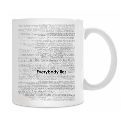 Кружка с принтом Dr.House