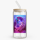 Банка с бамбуковой крышкой