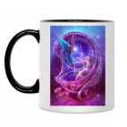 Кружка двухцветная