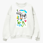 Свитшот оверсайз