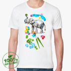 Мужская футболка органик