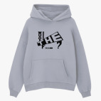 Толстовка худи оверсайз