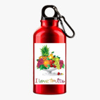 Металлическая бутылка 400 мл UV-DTF