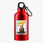 Металлическая бутылка 400 мл UV-DTF