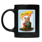 Кружка цветная UV-DTF