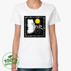 Женская футболка органик