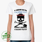 Женская футболка органик