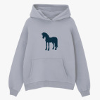 Толстовка худи оверсайз