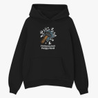 Толстовка худи оверсайз