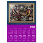 Четыре элемента: Вода. Рыбный рынок со сценой чуде