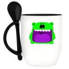 Кружка с ложкой