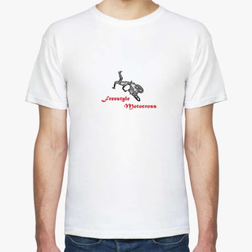 Футболка с принтом Мотофристайл