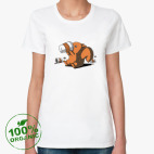 Женская футболка органик