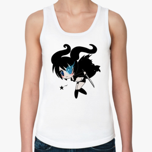 Женская майка с принтом Chibi Shooter