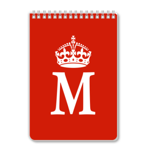 Блокнот с принтом Мориарти