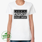 Женская футболка органик