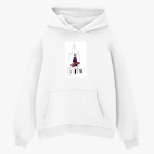 Толстовка худи оверсайз