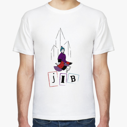 Футболка с принтом  'jib'