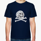 Классическая футболка Веселый роджер