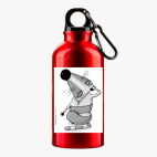 Металлическая бутылка 400 мл UV-DTF