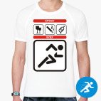 Мужская спортивная футболка