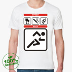 Мужская футболка органик