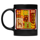 Кружка цветная UV-DTF