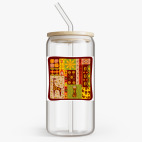 Банка с бамбуковой крышкой