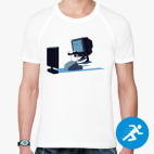 Мужская спортивная футболка