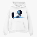 Толстовка худи оверсайз