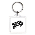 Брелок 3.9 x 3.9 см   Rap