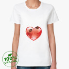 Женская футболка органик