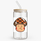 Банка с бамбуковой крышкой