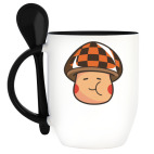 Кружка с ложкой