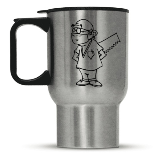 Кружка-термос с принтом Хирург - травматолог