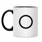 Кружка двухцветная