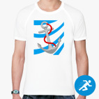 Мужская спортивная футболка