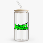 Банка с бамбуковой крышкой