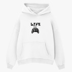 Толстовка худи оверсайз