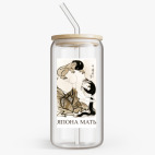 Банка с бамбуковой крышкой