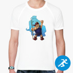 Мужская спортивная футболка