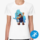 Женская спортивная футболка