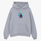 Толстовка худи оверсайз