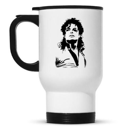 Кружка-термос с принтом Michael Jackson