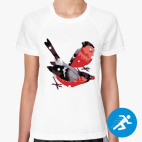 Женская спортивная футболка