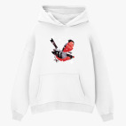 Толстовка худи оверсайз